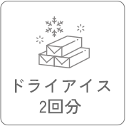 ドライアイス2回分